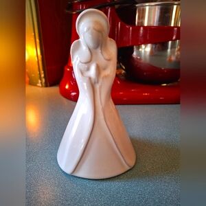 Frankoma Pottery Angel Praying Small 5 5/8 inches tall JF Vintage 1950 & Later